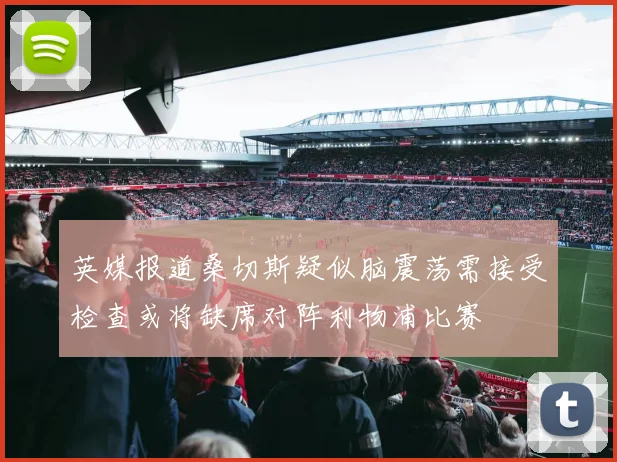 英媒报道桑切斯疑似脑震荡需接受检查或将缺席对阵利物浦比赛